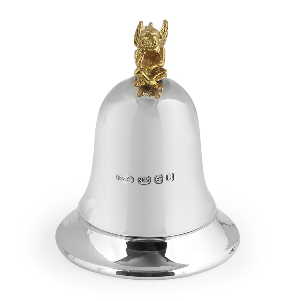 Sterling Silver First Tooth Box Bells